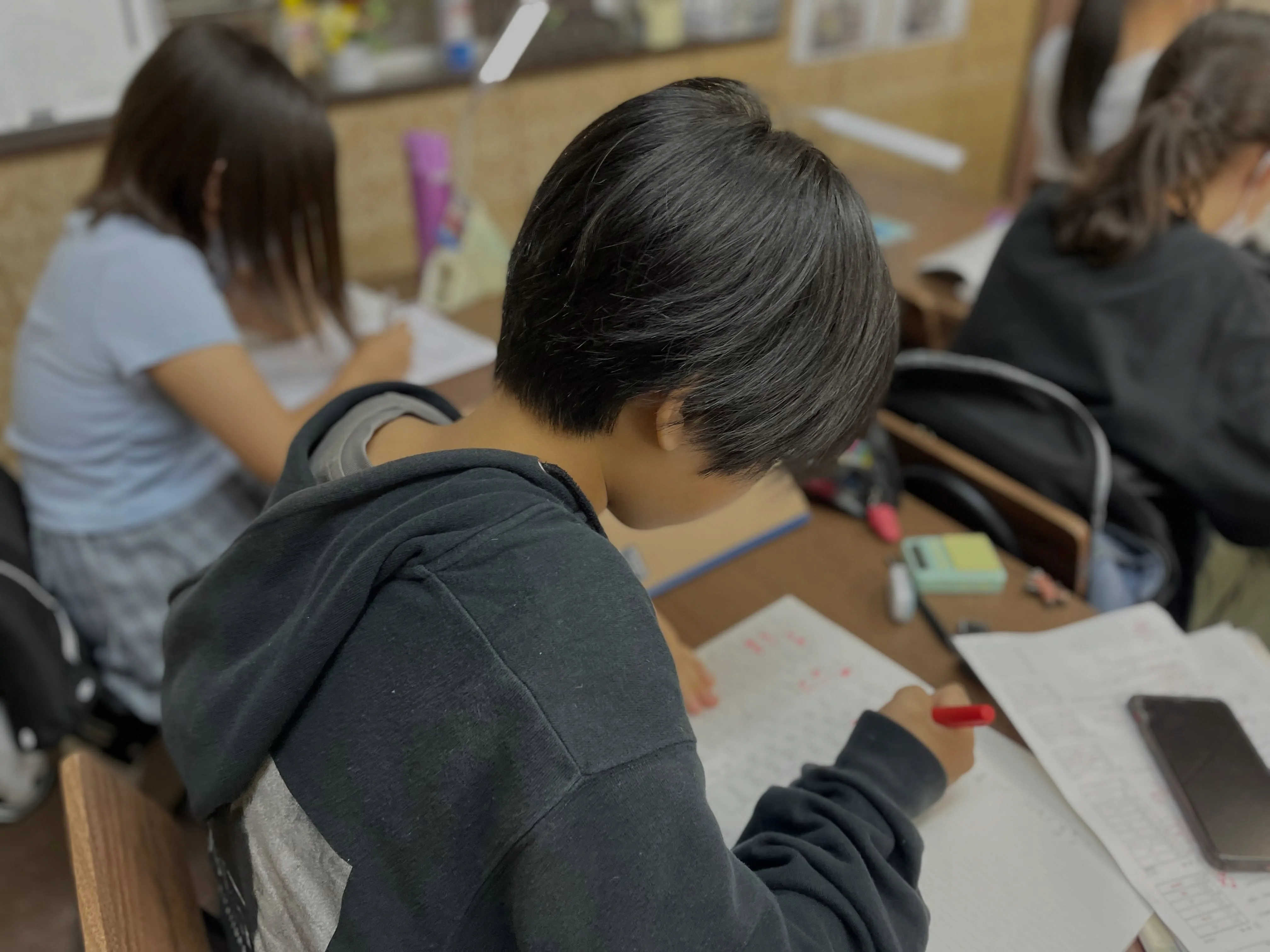 【受験コース・中学生（1,2年コース）】