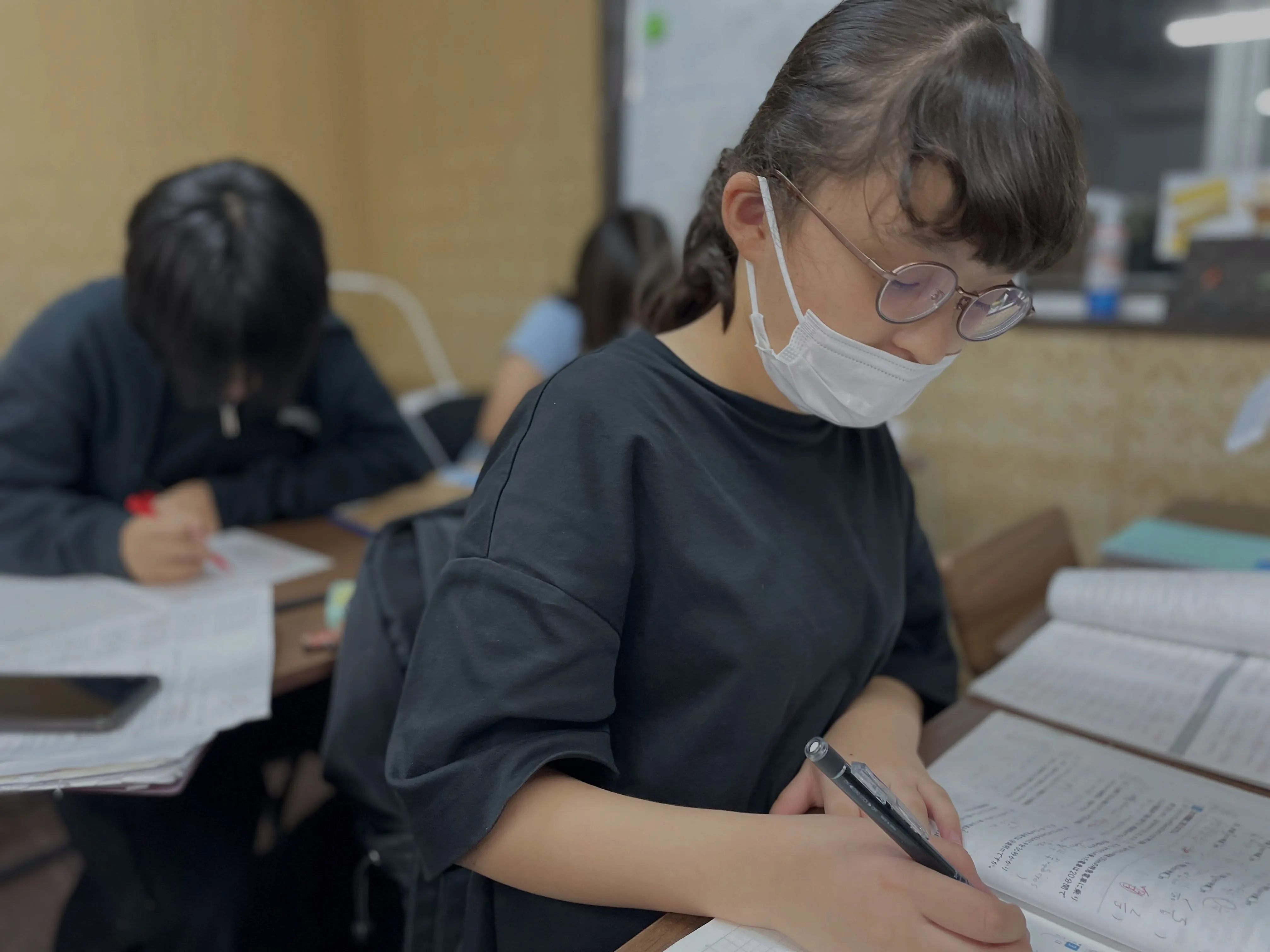 【受験コース・中学生（1,2年コース）】