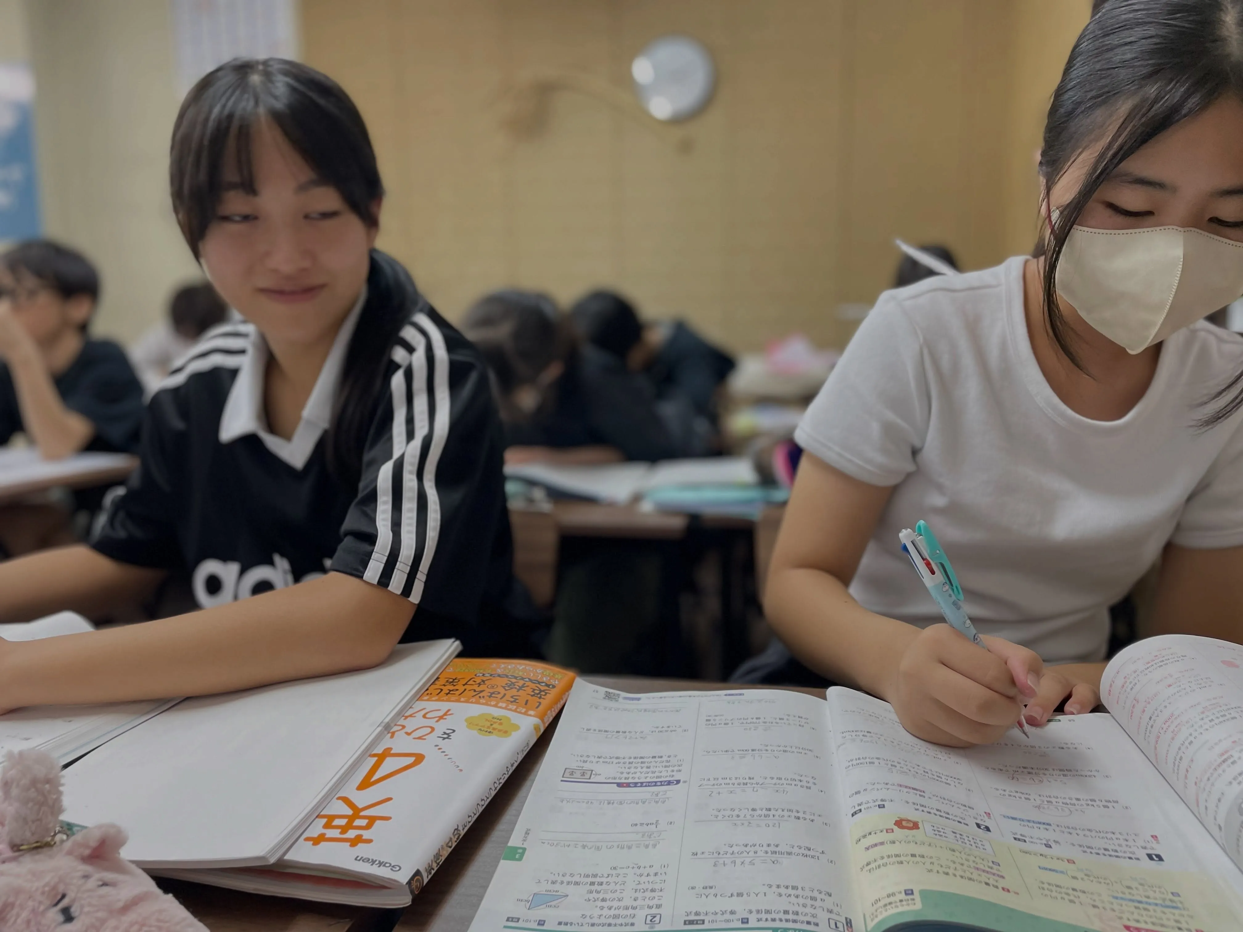 【受験コース・中学生（1,2年コース）】